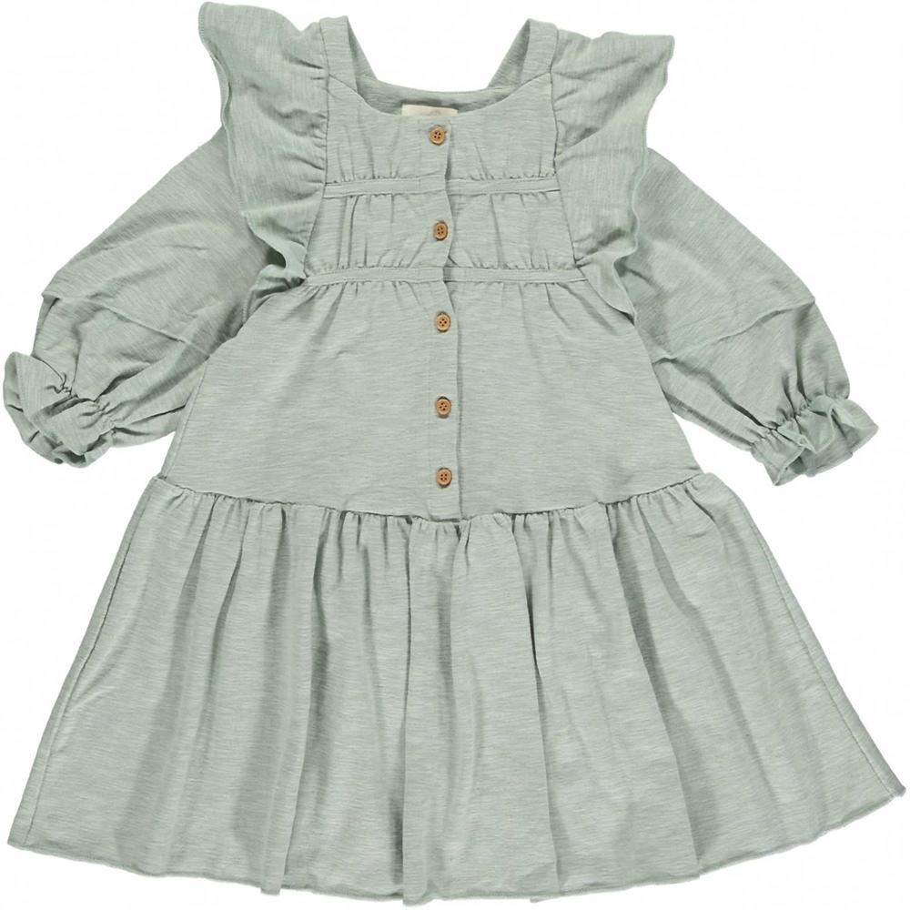 NEW VIGNETTE girls' gabby dress in aqua